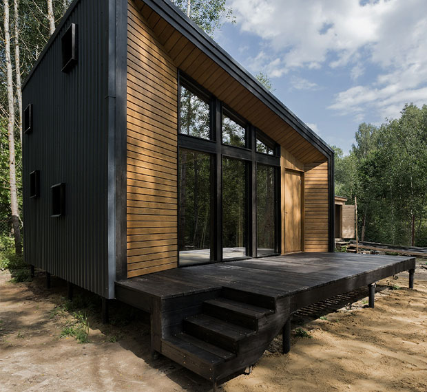 Фундамент на винтовых сваях 6х6 в Бологом